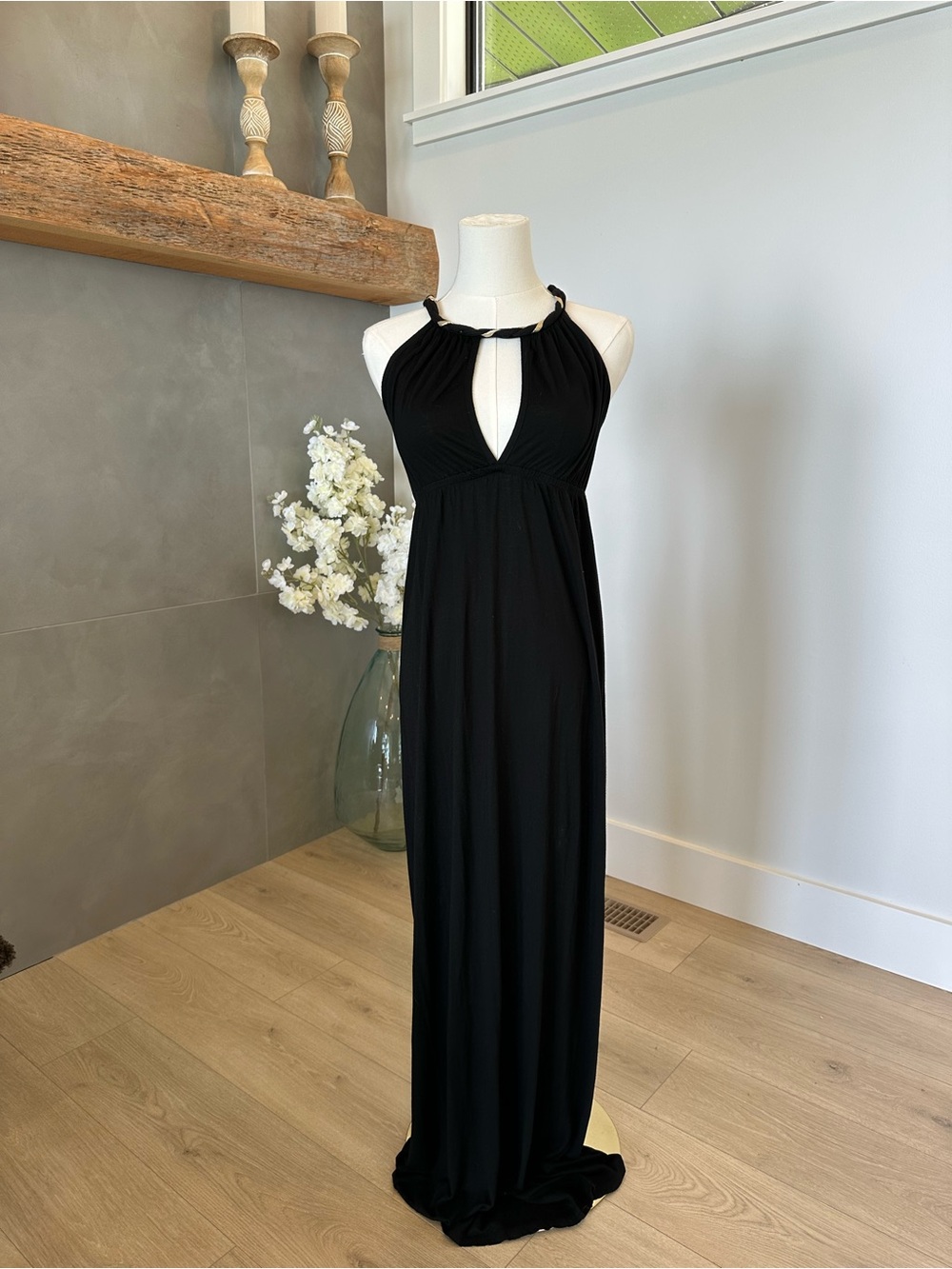 Vintage Y2K Jordan Taylor Collection Black Maxi Dress - Picture 2 of 9